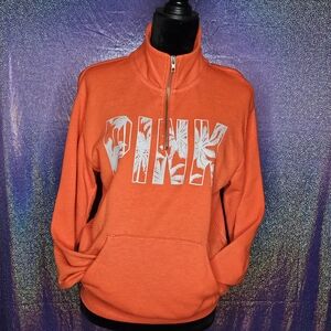 PINK Victoria's Secret Orange Men's Sweater